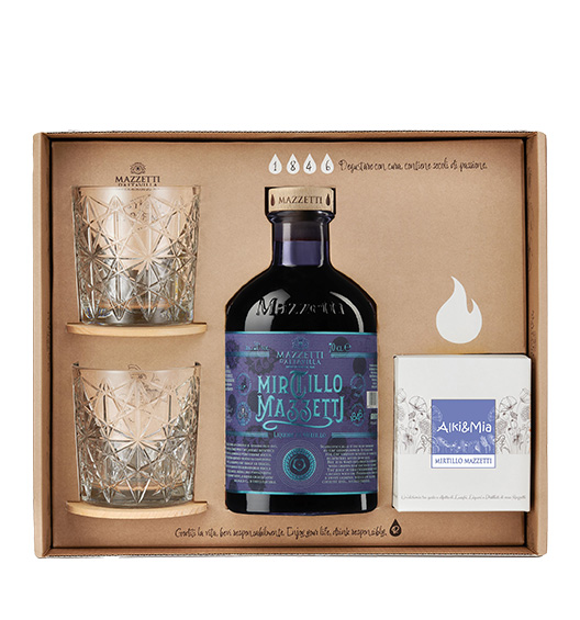 Heidelbeerlikör Geschenkset 21% Vol.